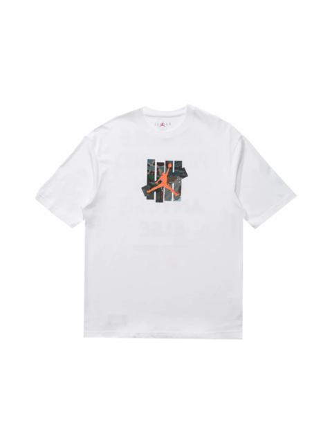 Jordan x Undefeated Strikes Tee White