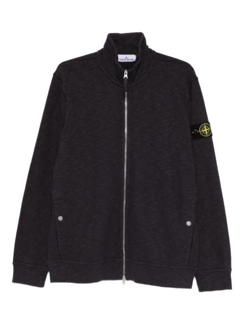 zip-up sweatshirt