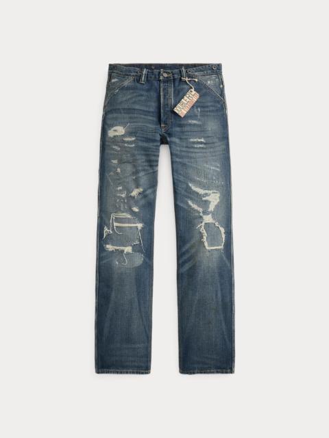 Straight Fit Brayton Distressed Jean