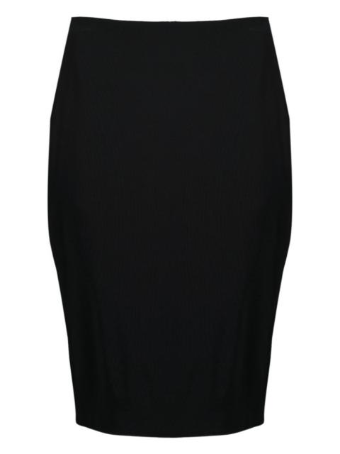 Cassandre zip-fastening pencil skirt