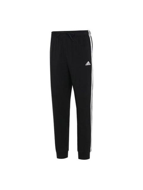 Men's adidas 3s Ft Tc Pt Small Knit Sports Pants/Trousers/Joggers Black HN3554