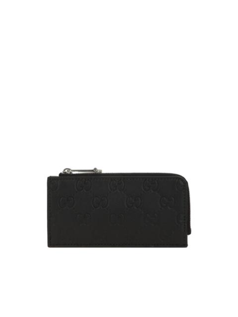 logo-pattern ziped wallet