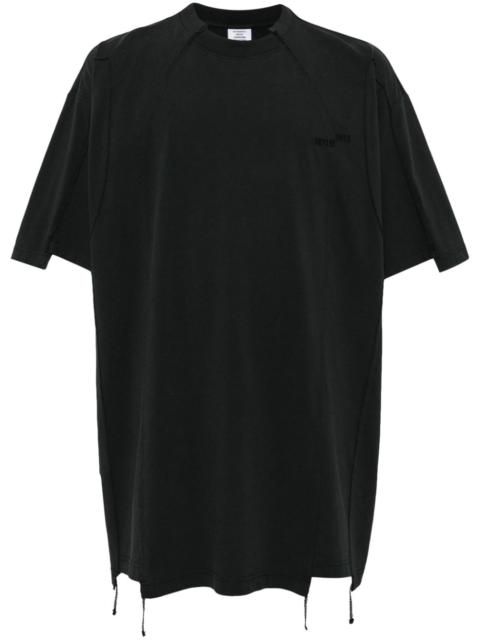 blackout cut-up t-shirt