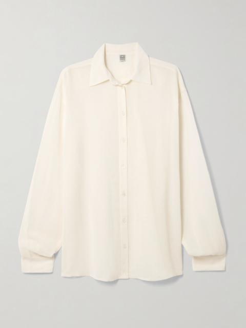 Voile shirt White