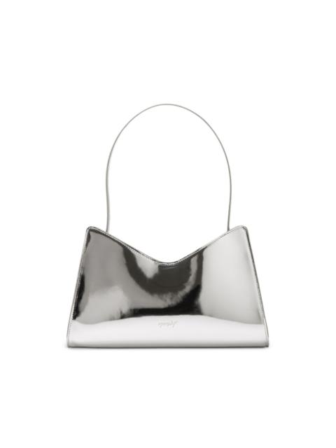 Tratto metallic shoulder bag
