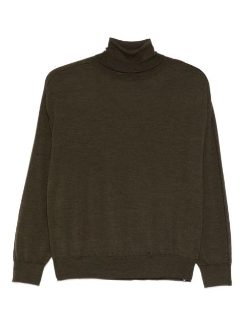 roll-neck long-sleeve top
