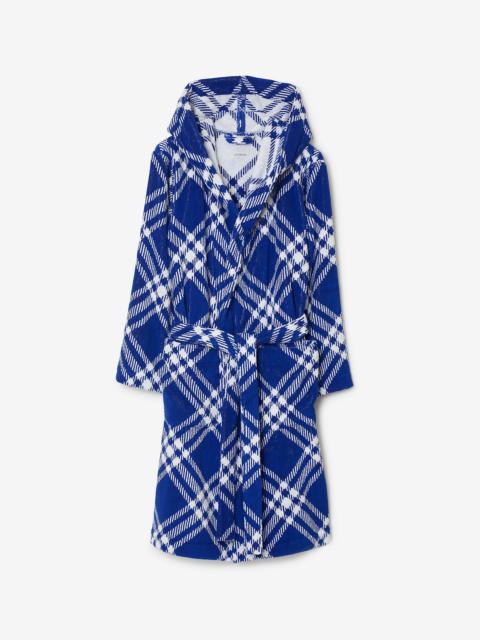 Burberry Check Cotton Robe | REVERSIBLE