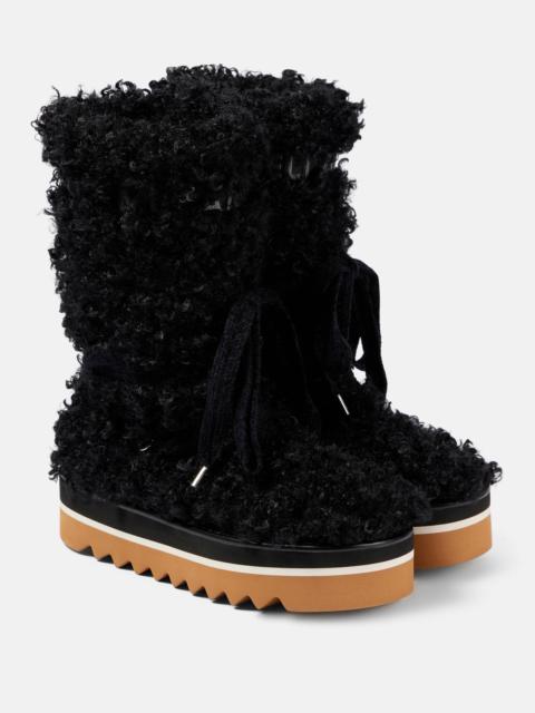 Elyse faux fur snow boots