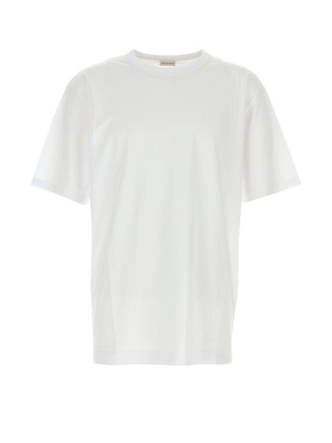 White cotton Herr oversize t-shirt