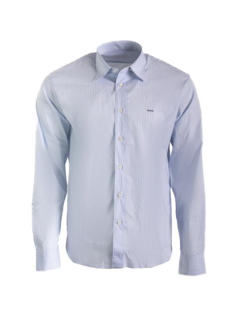 Prada Striped-pattern Long-sleeve Shirt