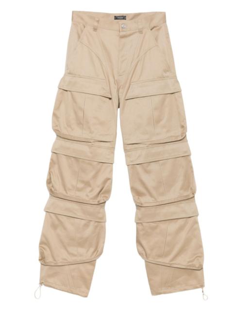 cotton cargo trousers