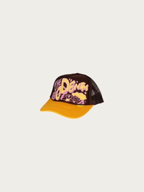TH.D.D.Track Cap - Brown/Yellow