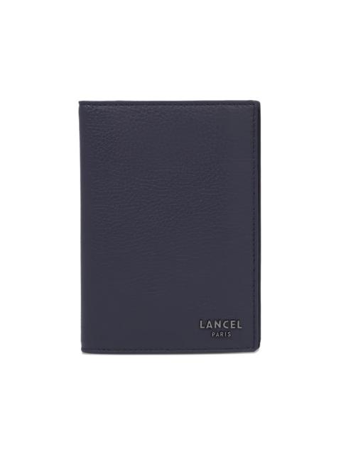 Driver 9CC zip-detail leather wallet