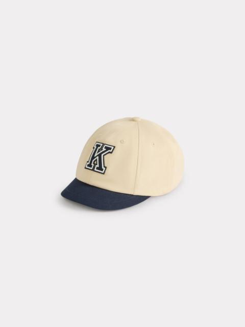 Baseball cap in cotton