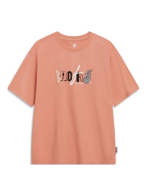 Li-Ning BadFive Graphic T-shirt 'Orange' AHST283-7