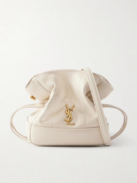 Jamie Quilted Leather Bucket Bag