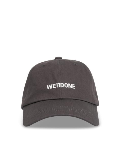 Basic Small Logo Cap in Charcoal