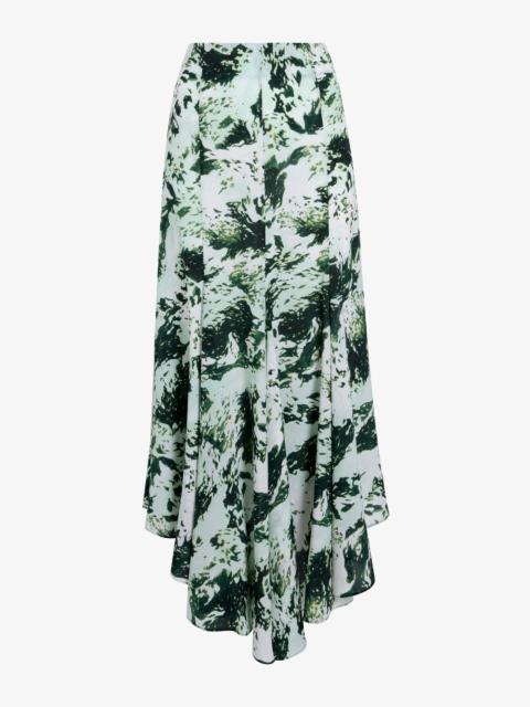 Joelle Skirt in Printed Silk Viscose