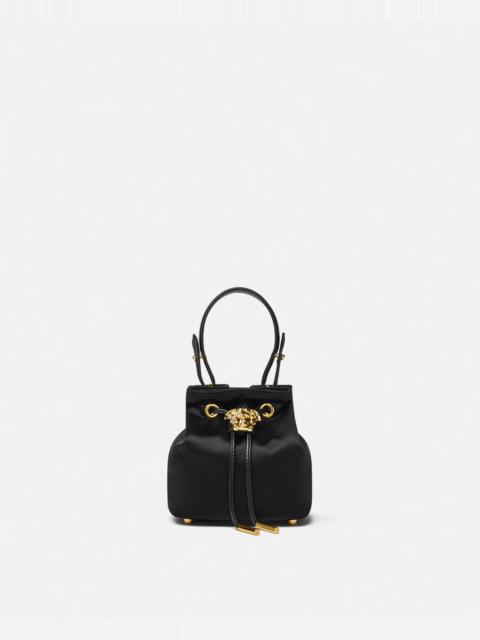 La Medusa Satin Mini Bucket Bag