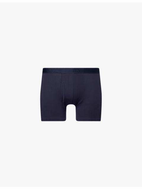 Alex Branded-Waistband Stretch-Jersey Trunks