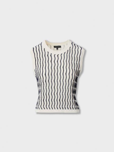 Leslie Striped Vest