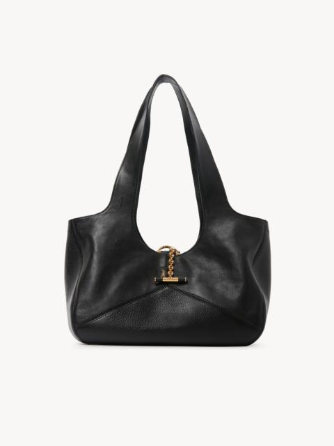CHLOÉ BALLOON EAST-WEST TOTE BAG IN GRAINED LEATHER