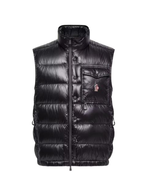 quilted padded gilet