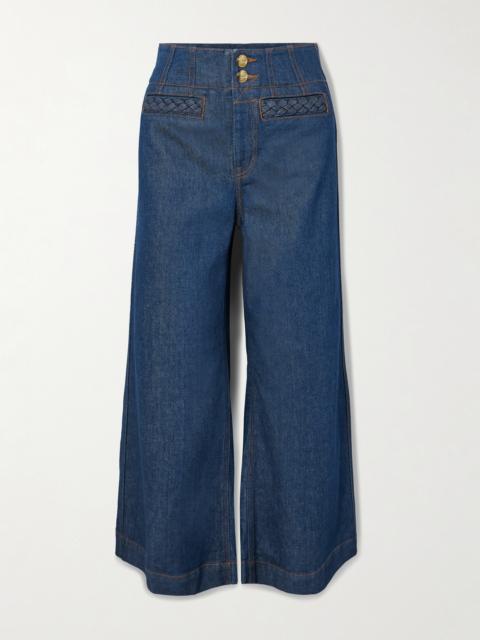 Awaken High-rise Cropped Flared Jeans