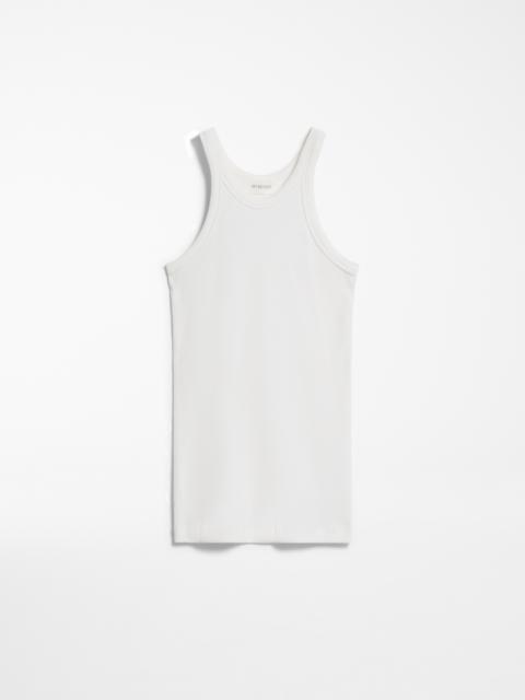 NASTIE Silk-blend jersey vest top
