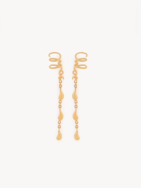 THE CHLOÉ ICONIC DANGLING EARRINGS