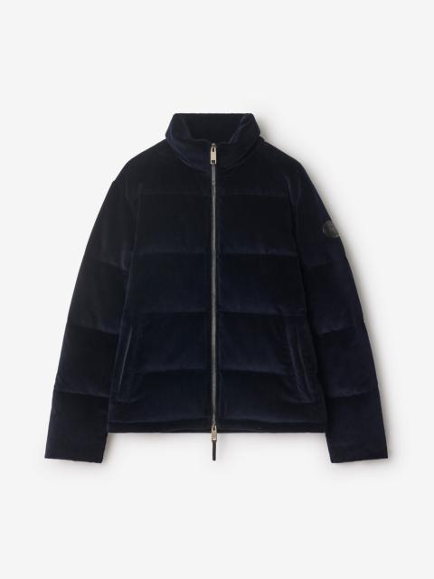 Corduroy Snowdon Puffer Jacket