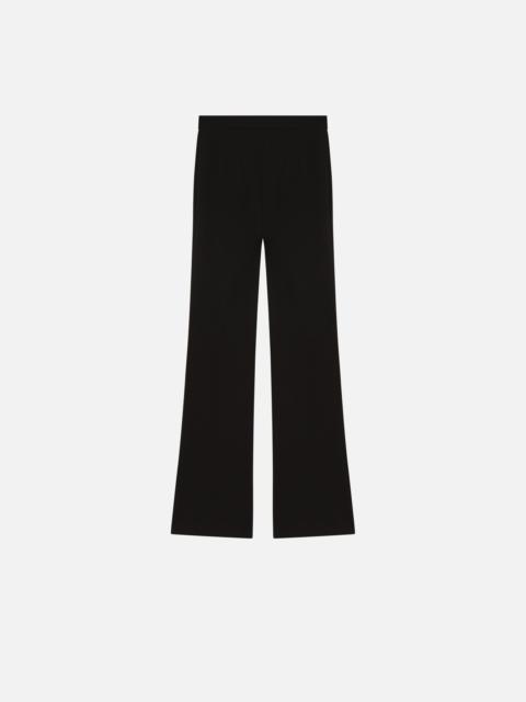 FLARED FULL MILANO TROUSERS