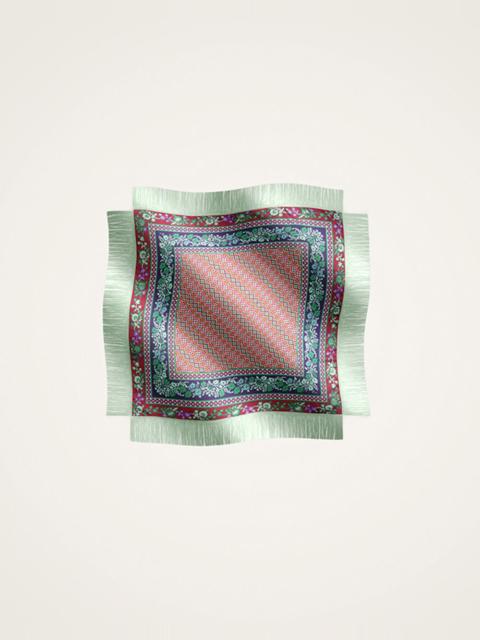 Reversible Fringe Foulard 90