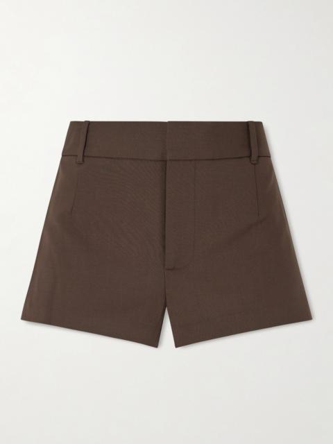 Dylan Woven Straight-leg Mini Shorts