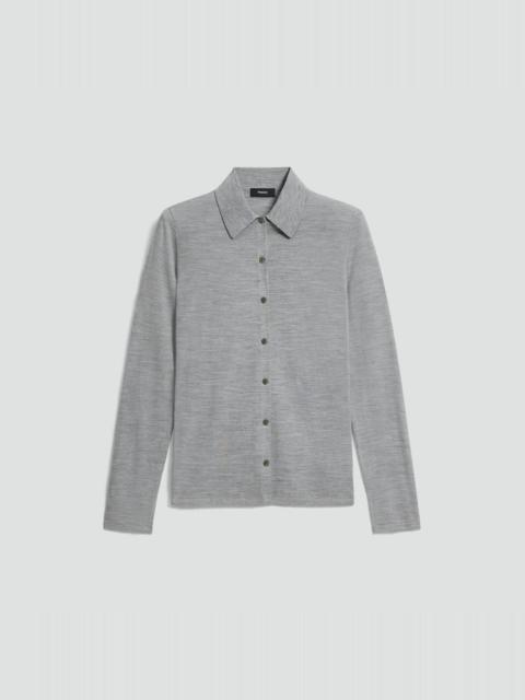 Knit Shirt in Regal Wool