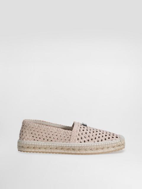 Calfskin espadrilles