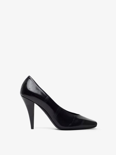 Squared 95 black pumps