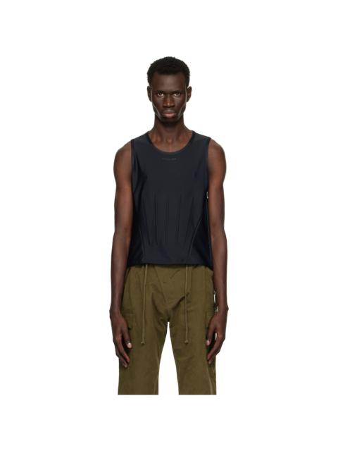 Black Corseted Tank Top