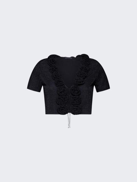 Lumiere Rose Top Black