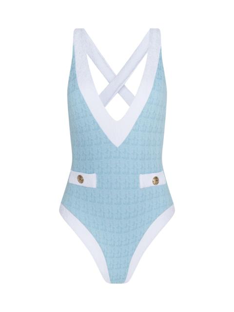 Lisa Plunge One-Piece Swimsuit