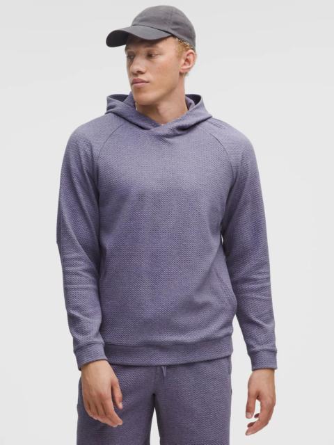 Textured Double-Knit Cotton Hoodie