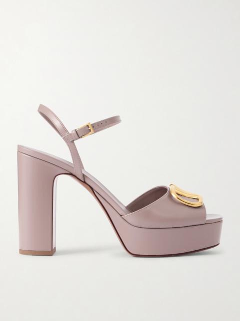 Vlogo 115 Leather Platform Sandals