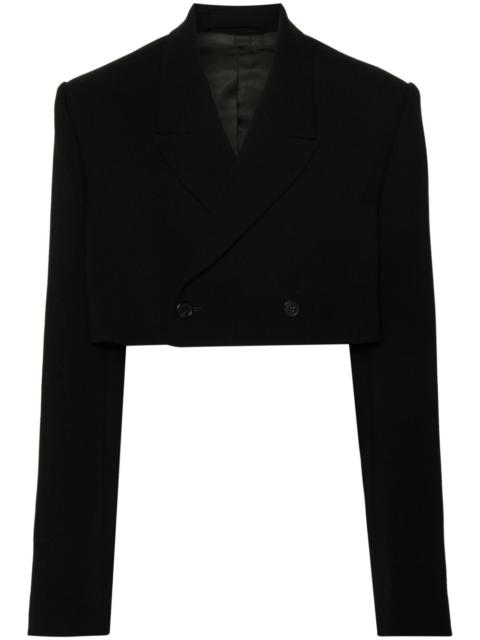 cropped blazer