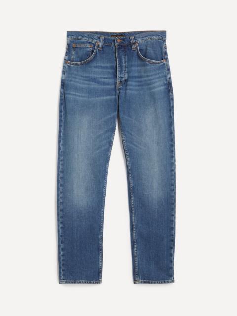 Solid Ollie Straight-Leg Jeans