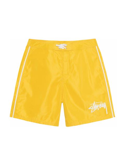Stussy Big Stock Board Short Yellow