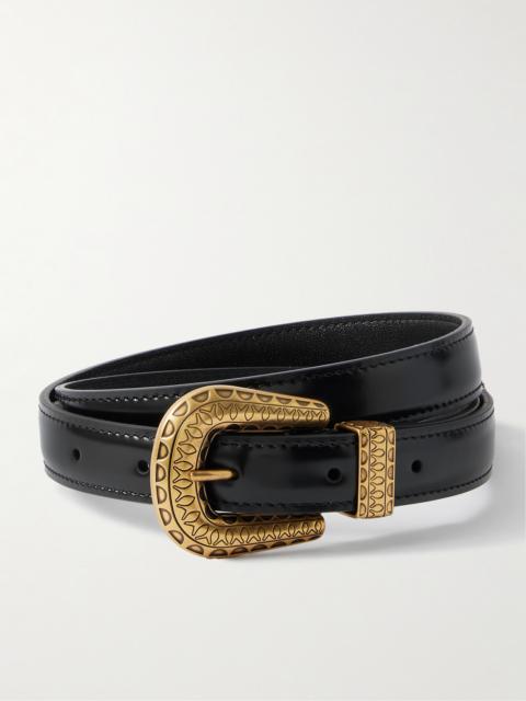 Vlogo Leather Belt