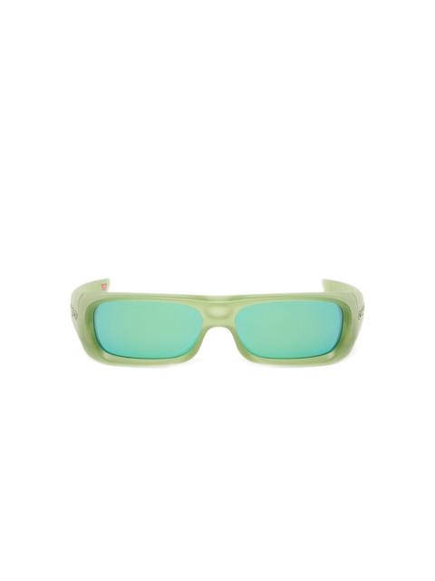 Permian rectangle-frame sunglasses