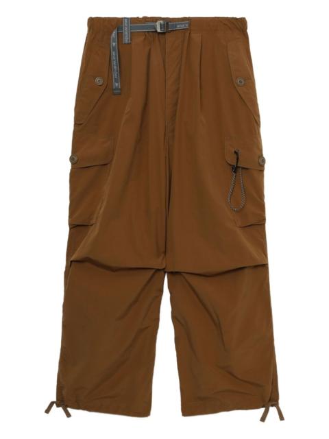 belted cargo pants