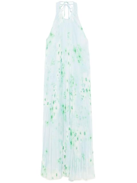 floral-print maxi dress