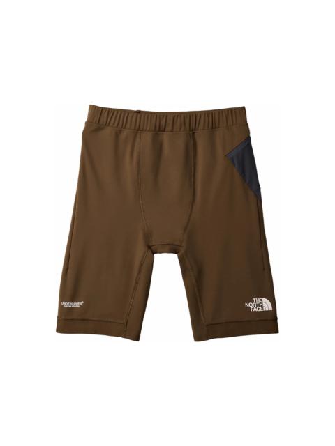 The North Face x Undercover Soukuu Trail Run Utility Short Tights Periscope Grey/Dark Earth Brown